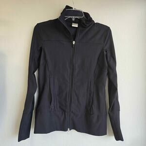 Nike Fit Dry Women's Full-Zip Athletic Track Jacket - Black